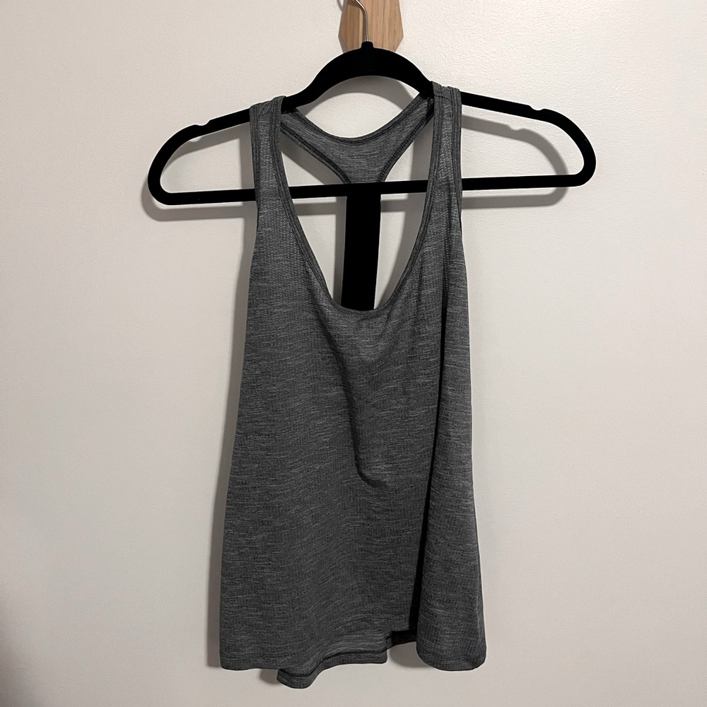 Old Navy Active Racerback Workout Tank Grey
